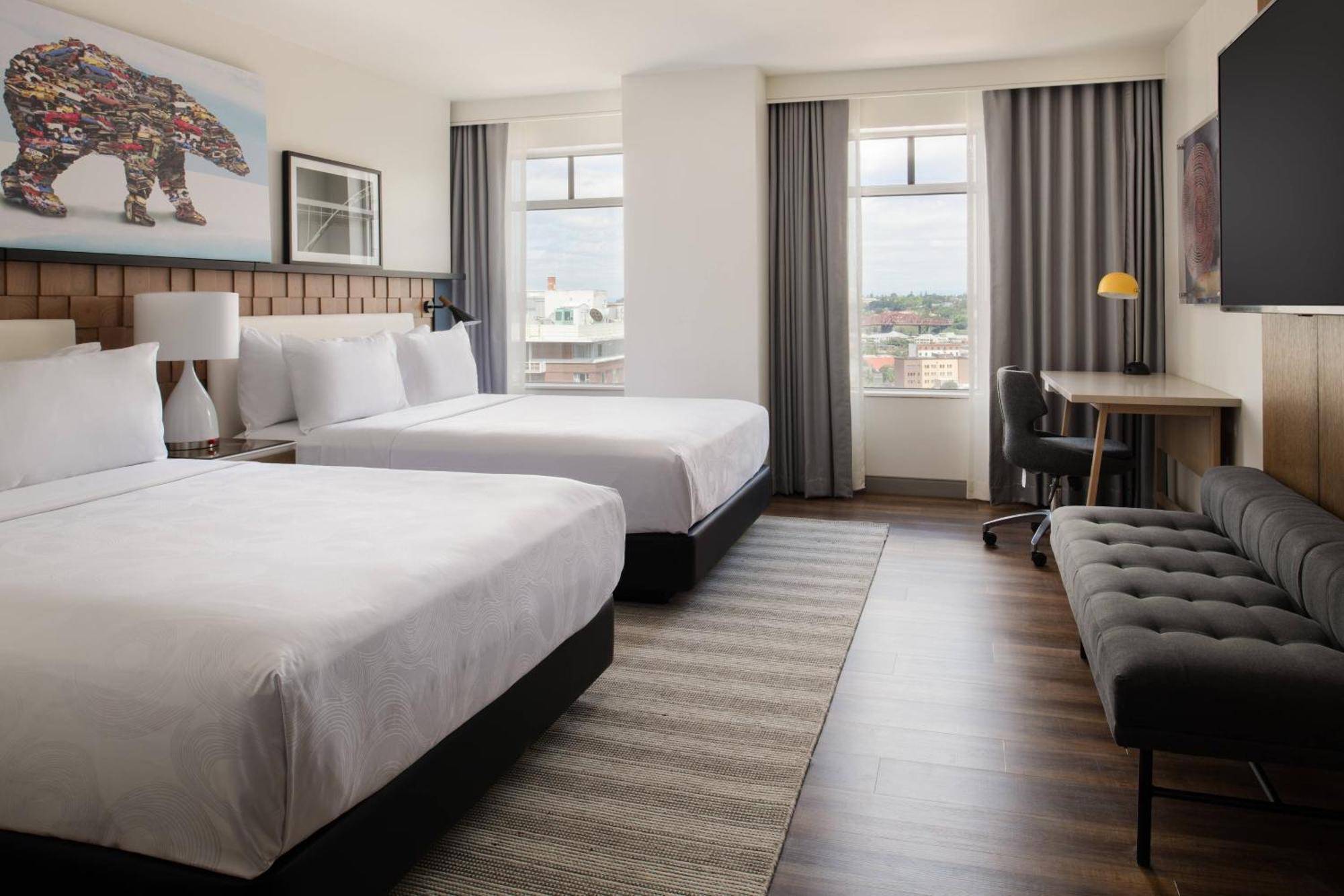 The Bidwell Marriott Portland Hotel Bagian luar foto
